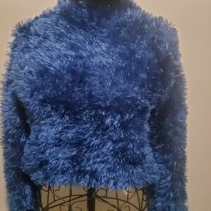 URBAN BEHAVIOR  COLLECTION  ONE Size   ,  fuzzy  turtleneck